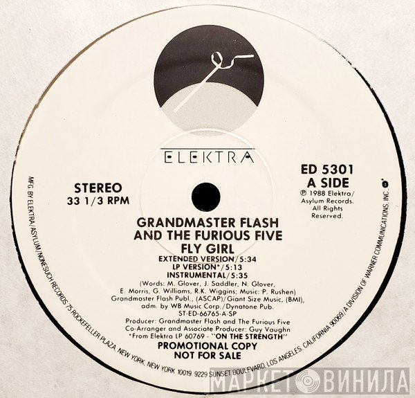Grandmaster Flash & The Furious Five - Fly Girl
