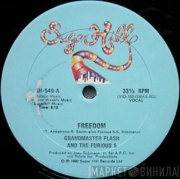 Grandmaster Flash & The Furious Five - Freedom