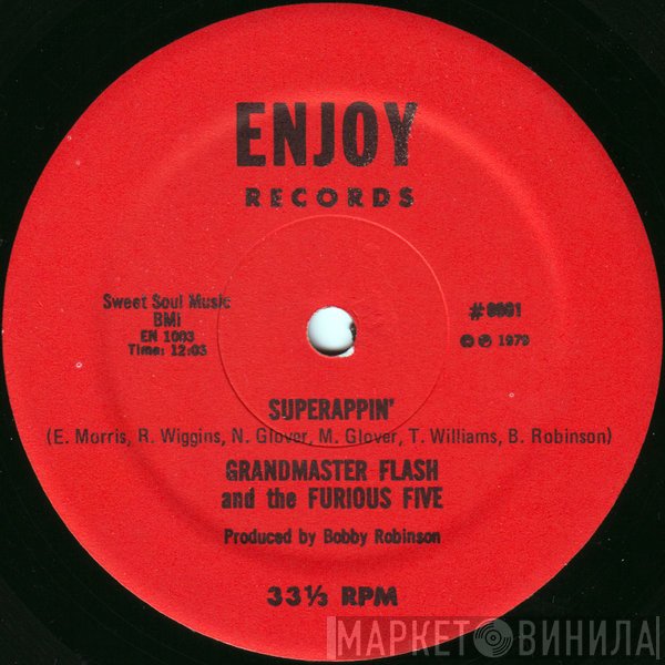Grandmaster Flash & The Furious Five - Superappin'