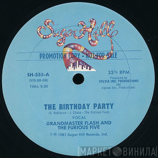 Grandmaster Flash & The Furious Five - The Birthday Party
