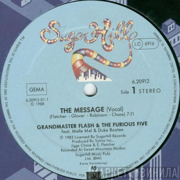 Grandmaster Flash & The Furious Five feat. Melle Mel & Duke Bootee  - The Message