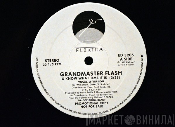 Grandmaster Flash - U Know What Time It Is