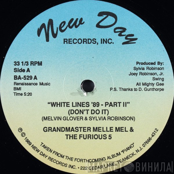 Grandmaster Melle Mel & The Furious Five - White Lines '89 - Part II
