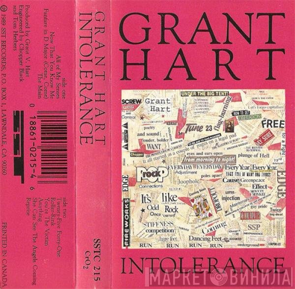 Grant Hart  - Intolerance