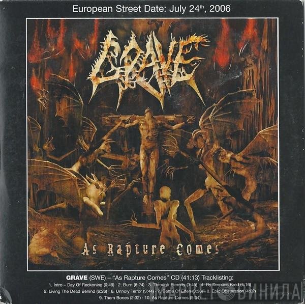 Grave   - As Rapture Comes