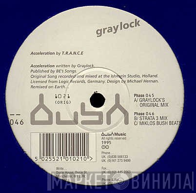 Graylock - Acceleration By T.R.A.N.C.E.