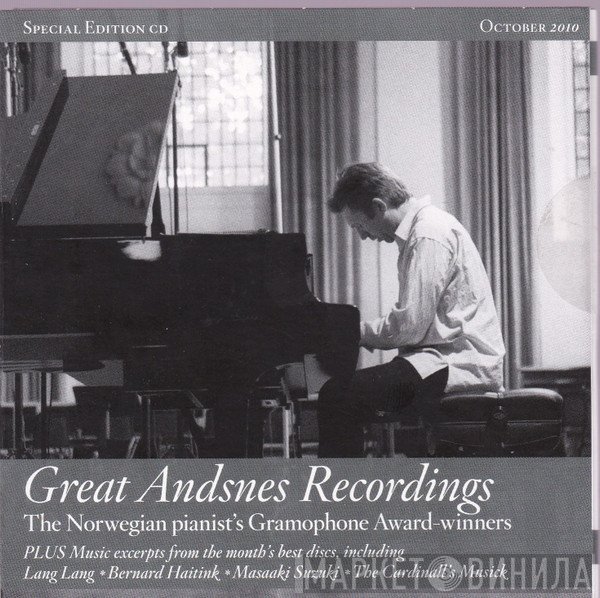  - Great Andsnes Recordings - The Norwegian Pianist's Gramophone Award-winners - October 2010