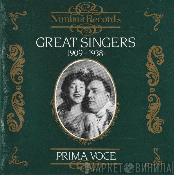  - Great Singers 1909-1938