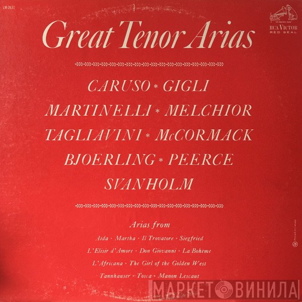  - Great Tenor Arias