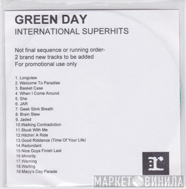 Green Day - International Superhits!
