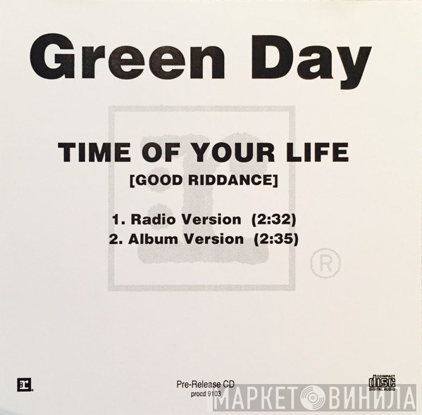 Green Day  - Time Of Your Life (Good Riddance)
