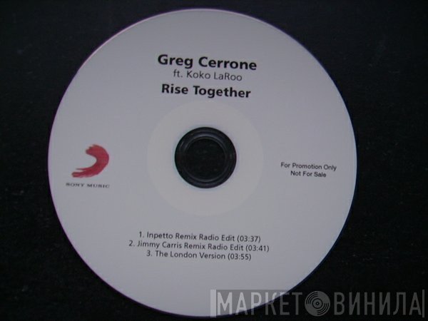 Greg Cerrone Ft. Koko Laroo  - Rise Together