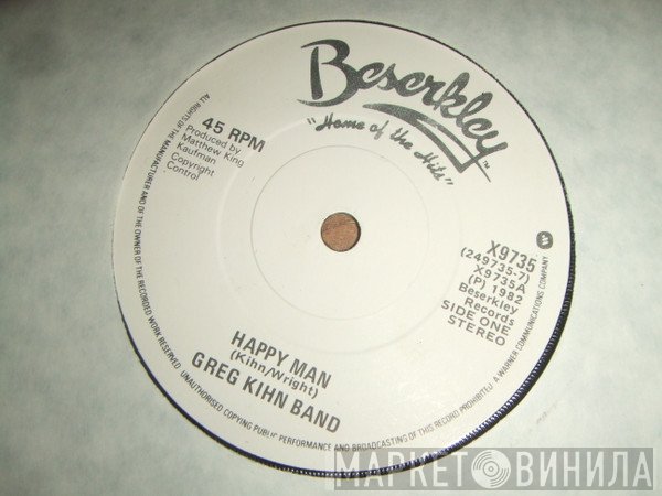 Greg Kihn Band - Happy Man
