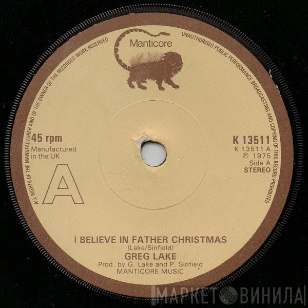 Greg Lake - I Believe In Father Christmas