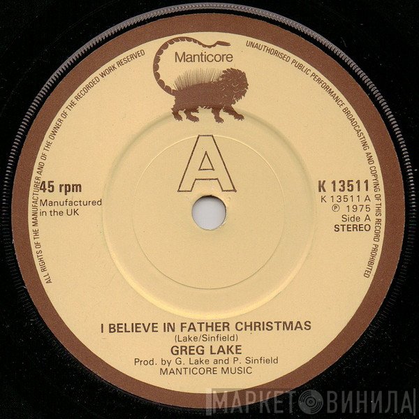 Greg Lake - I Believe In Father Christmas