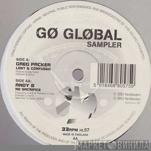 Greg Packer / Andy B   - Go Global (Sampler)