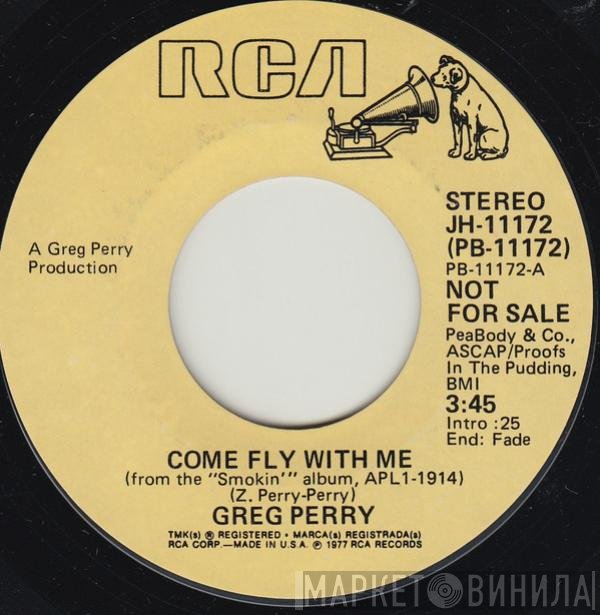 Greg Perry  - Come Fly With Me