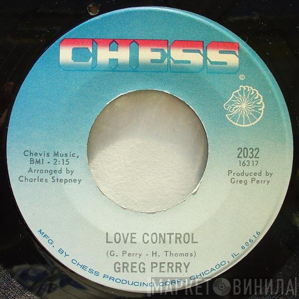 Greg Perry  - Love Control
