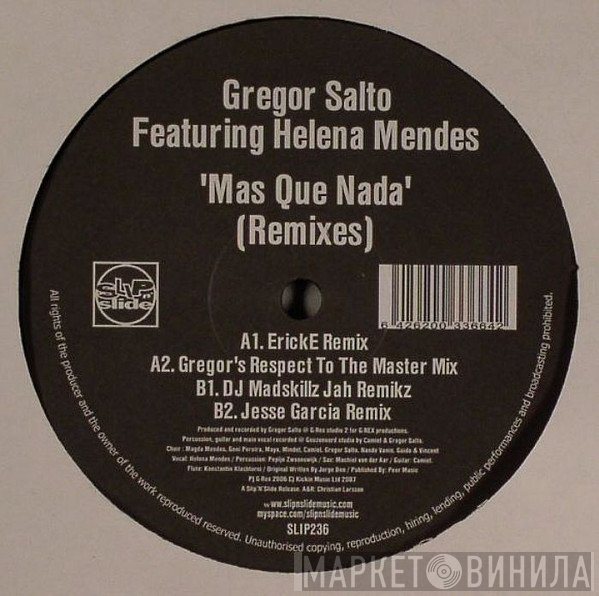Gregor Salto, Helena Mendes - Mas Que Nada (Remixes)