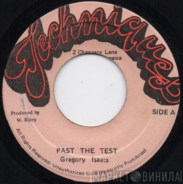 Gregory Isaacs, Conroy Smith - Pass The Test / Black Indian Girl