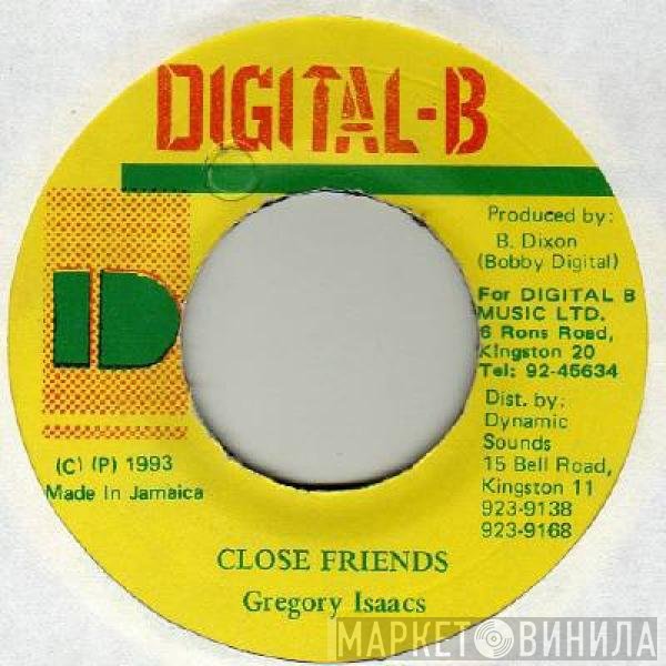 Gregory Isaacs  - Close Friends