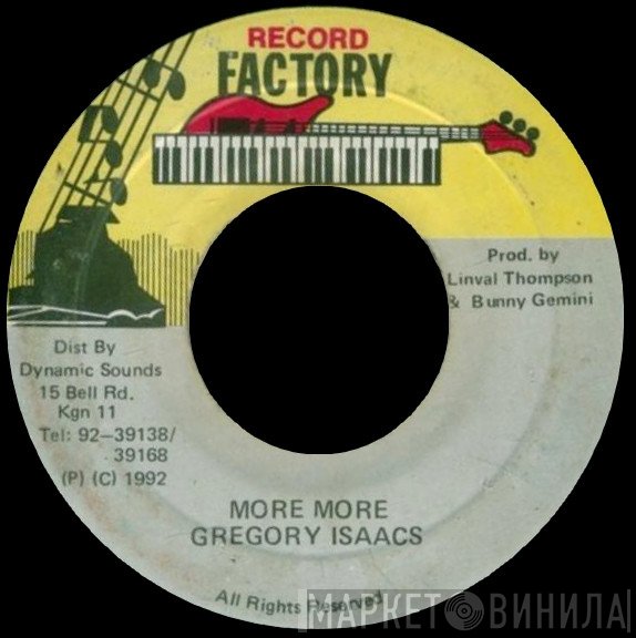 Gregory Isaacs  - More More