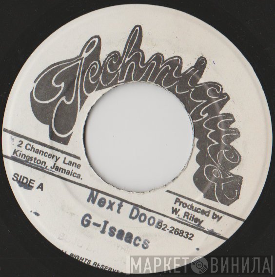 Gregory Isaacs - Next Door