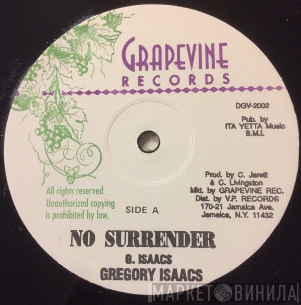 Gregory Isaacs - No Surrender / Again Tonight