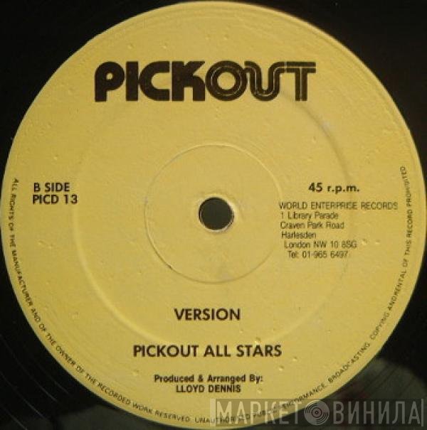 Gregory Isaacs, Pickout All Stars - Ungrateful Woman