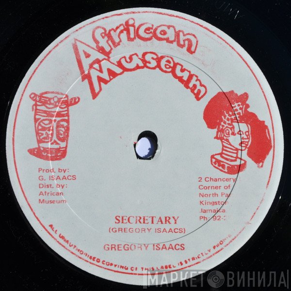 Gregory Isaacs - Secretary