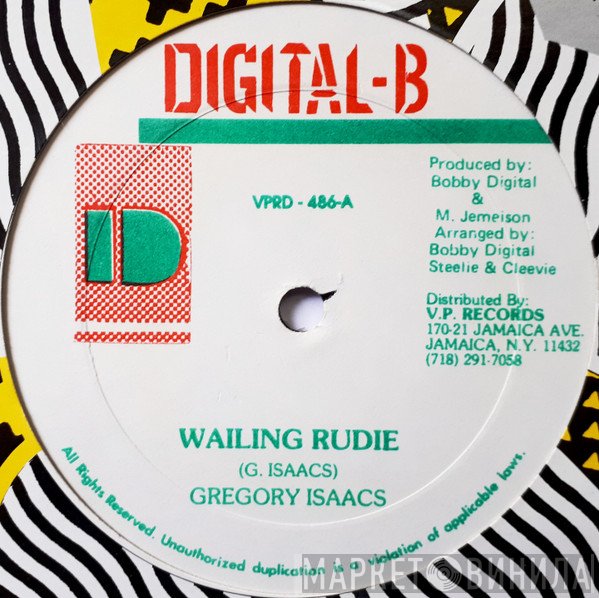 Gregory Isaacs  - Wailing Rudie