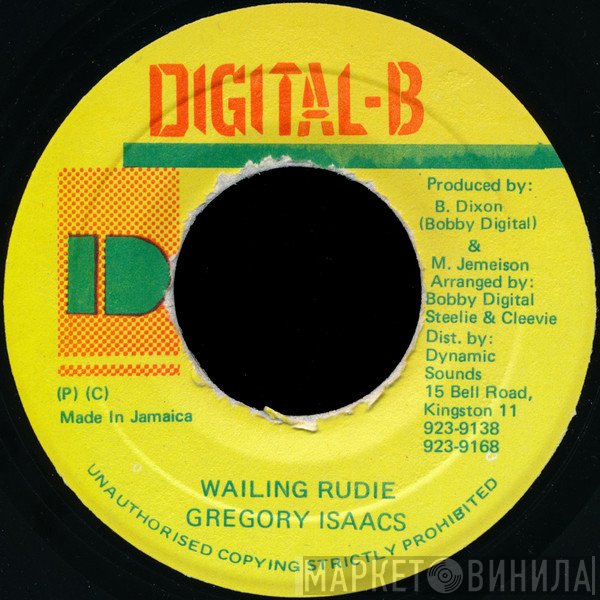 Gregory Isaacs  - Wailing Rudie