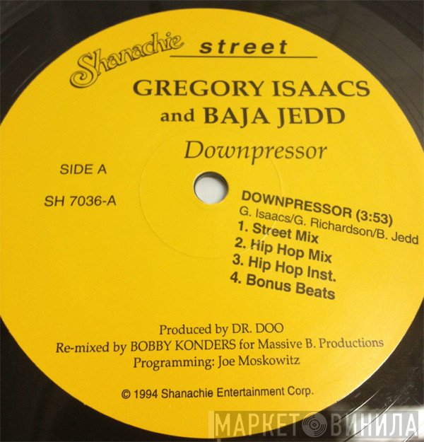 Gregory Isaacs and Bajja Jedd / Gregory Isaacs & Ninjaman  - Downpressor / Wailing Rudie