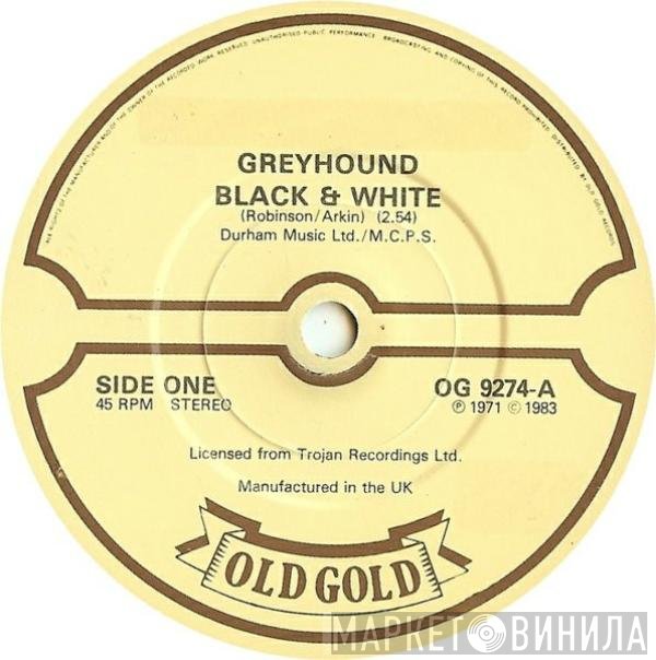 Greyhound  - Black & White