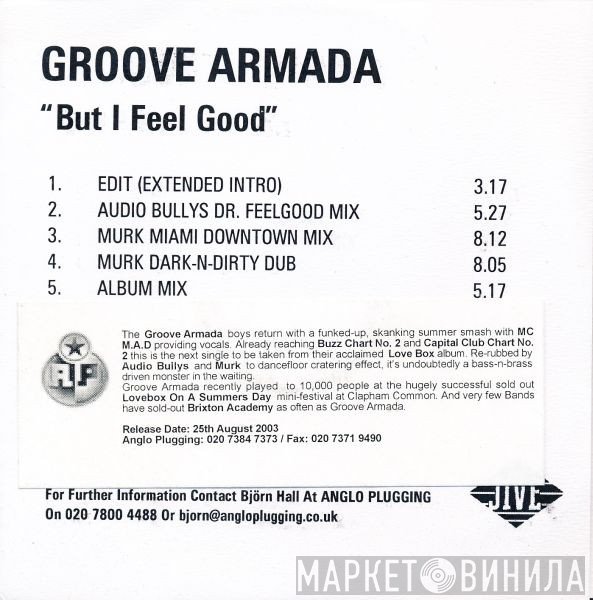 Groove Armada - But I Feel Good