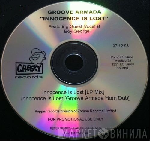 Groove Armada Featuring Guest Vocalist Boy George  - Innocence Is Lost