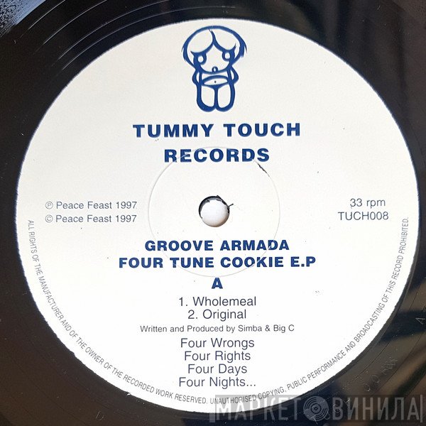 Groove Armada - Four Tune Cookie E.P