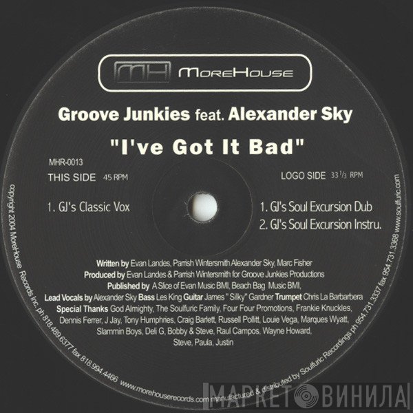 Groove Junkies, Alexander Sky - I've Got It Bad