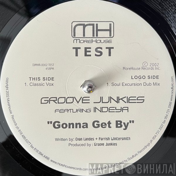 Groove Junkies, Indeya - Gonna Get By