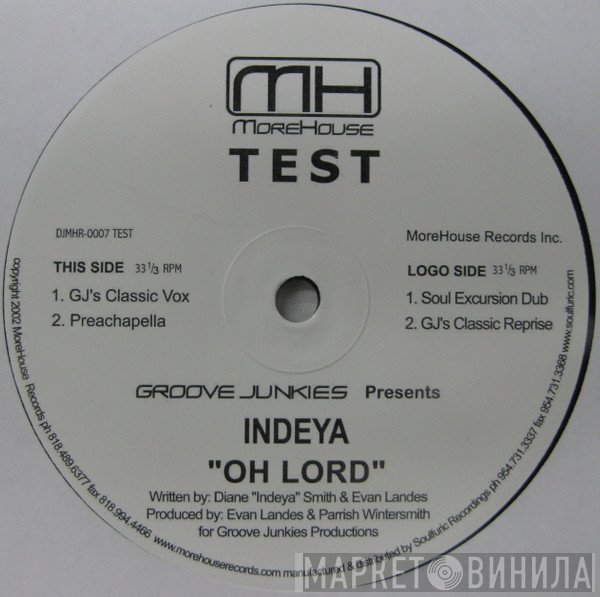 Groove Junkies, Indeya - Oh Lord