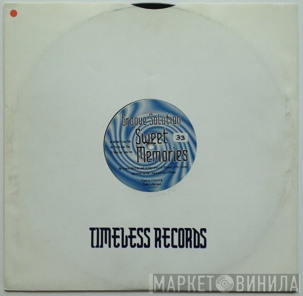 Groove Solution - Sweet Memories