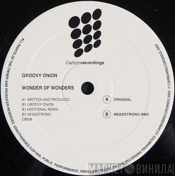 Groovy Onion - Wonder Of Wonders