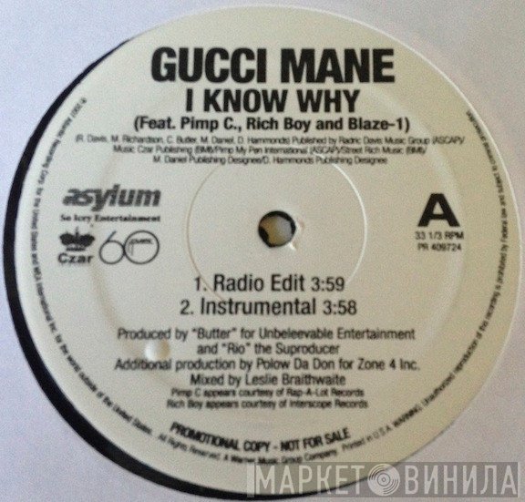 Gucci Mane  - I Know Why