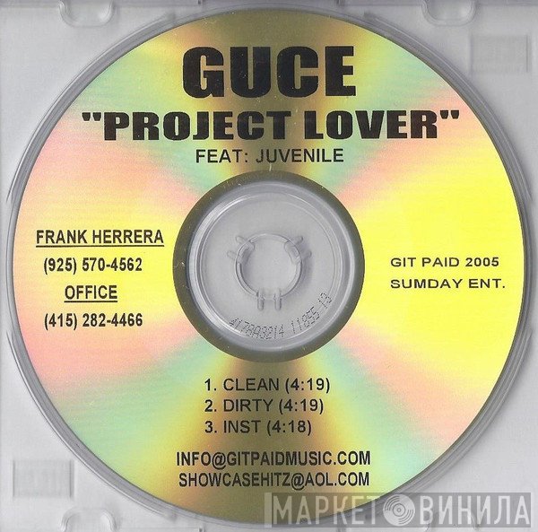 Guce Feat. Juvenile   - Project Lover