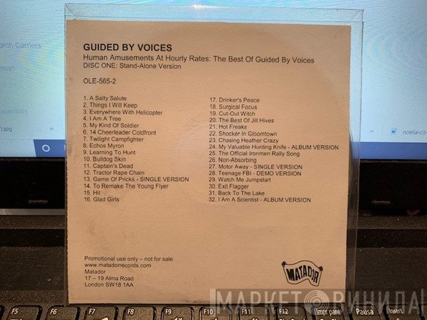 Guided By Voices - The Best Of Guided By Voices • Human Amusements At Hourly Rates