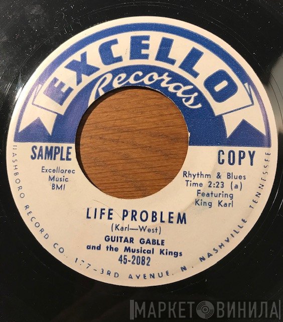Guitar Gable & The Musical Kings  - Life Problem / Congo Mombo