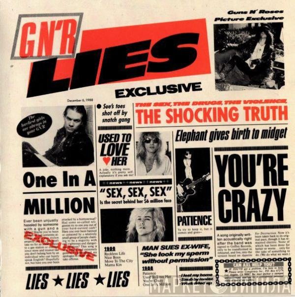 Guns N' Roses  - G N' R Lies