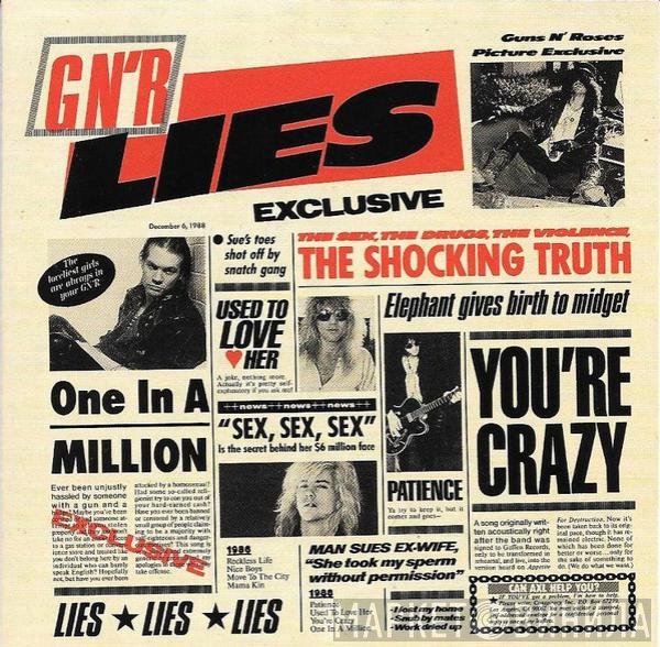 Guns N' Roses  - G N' R Lies