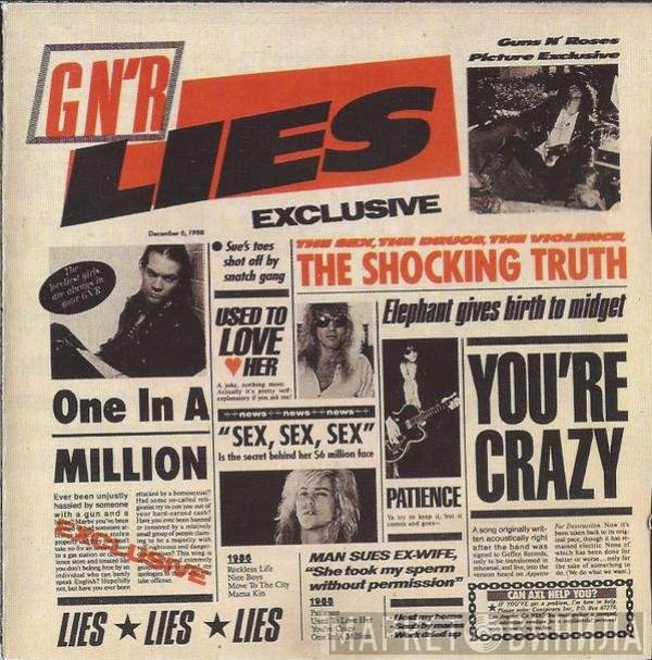 Guns N' Roses  - G N' R Lies