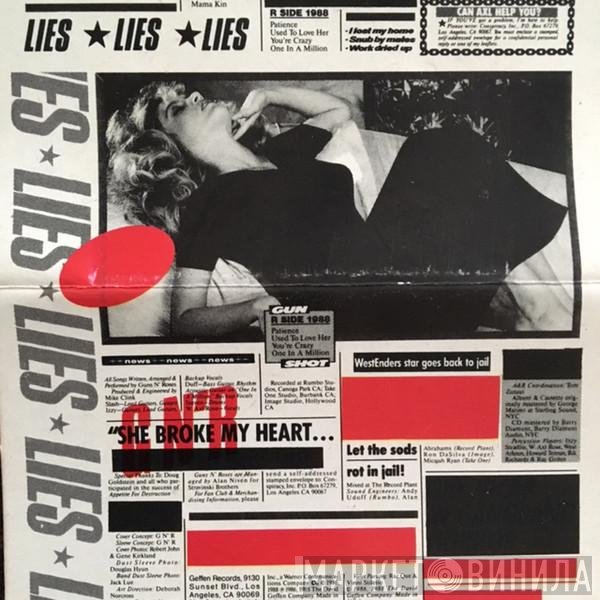 Guns N' Roses  - G N' R Lies